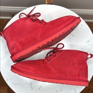 UGG Chukka Lace Up Boot - Samba Red‎ - men’s 10